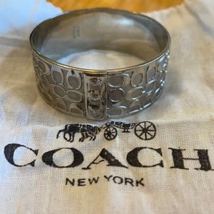 Coach Logo Bangle Bracelet